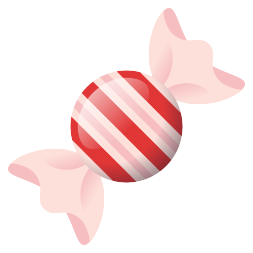 Candy as drawn by JoyPixels in 5.5