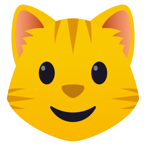 Cat Face as drawn by JoyPixels in 5.5