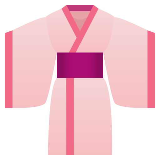 Kimono as drawn by JoyPixels in 5.5