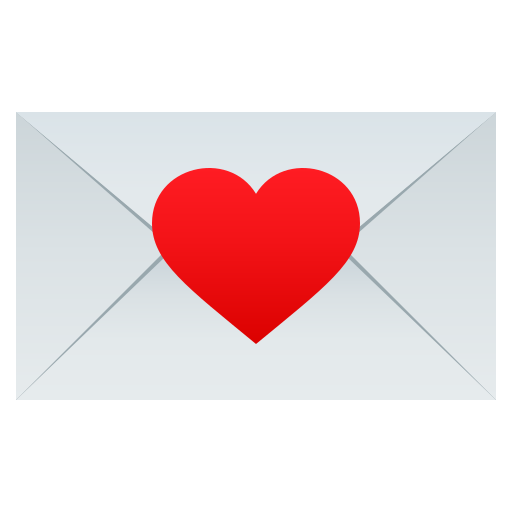 Love Letter as drawn by JoyPixels in 5.5