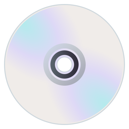 CD as drawn by JoyPixels in 5.5