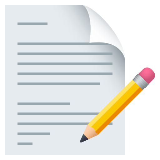 Memo as drawn by JoyPixels in 5.5