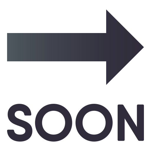 SOON Arrow as drawn by JoyPixels in 5.5