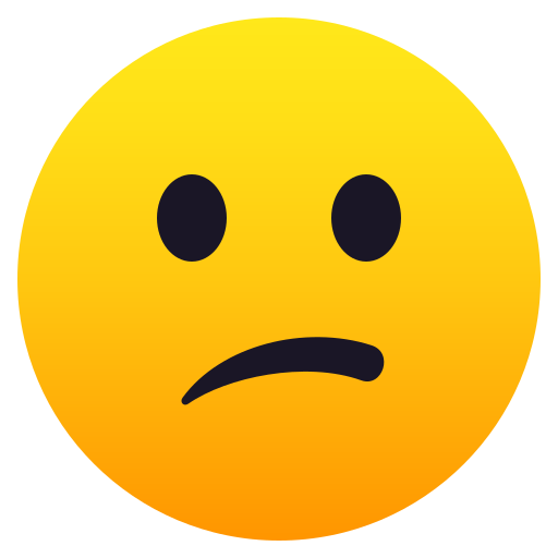 Confused Face, the previous design
