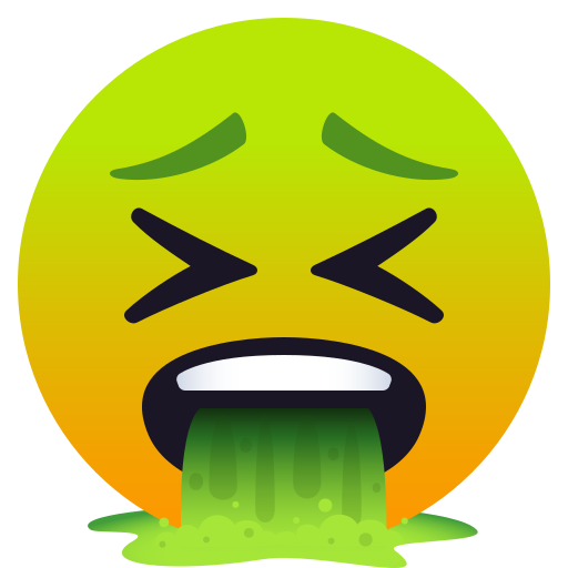 Face Vomiting, the previous design