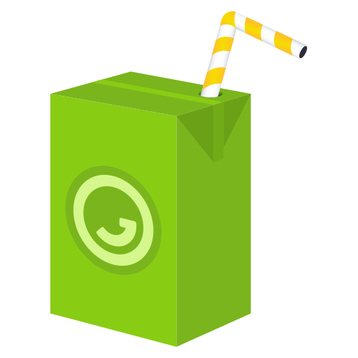 Beverage Box as drawn by JoyPixels in 5.5