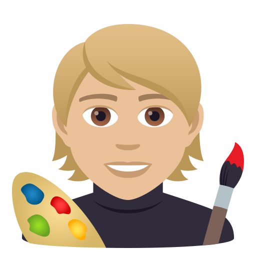 Artist: Medium-Light Skin Tone, the design in this release