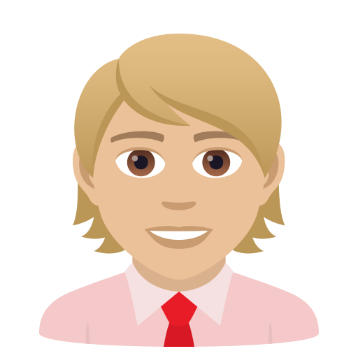 Office Worker: Medium-Light Skin Tone, the design in this release