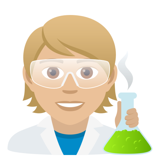 Scientist: Medium-Light Skin Tone, the design in this release