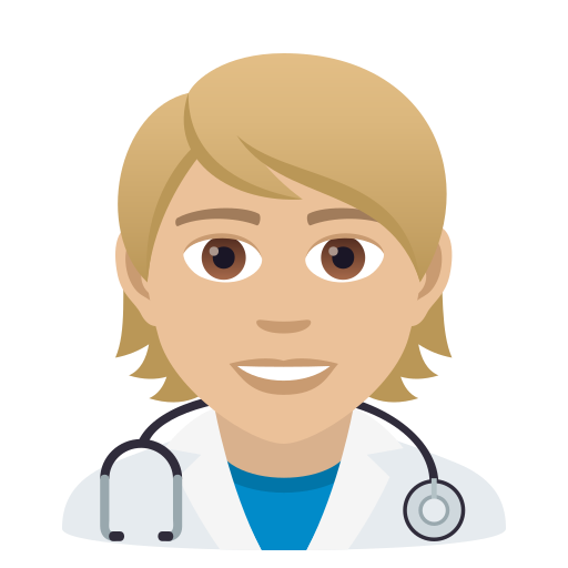 Health Worker: Medium-Light Skin Tone, the design in this release
