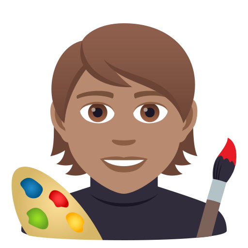 Artist: Medium Skin Tone, the design in this release