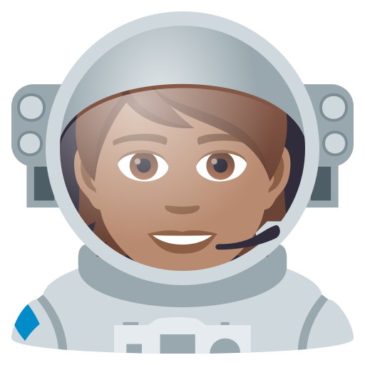 Astronaut: Medium Skin Tone, the design in this release