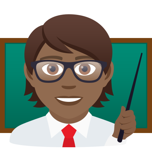 Teacher: Medium-Dark Skin Tone, the design in this release
