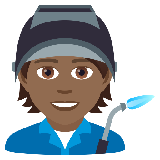 Factory Worker: Medium-Dark Skin Tone, the design in this release