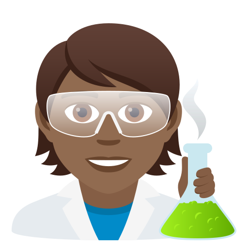 Scientist: Medium-Dark Skin Tone, the design in this release