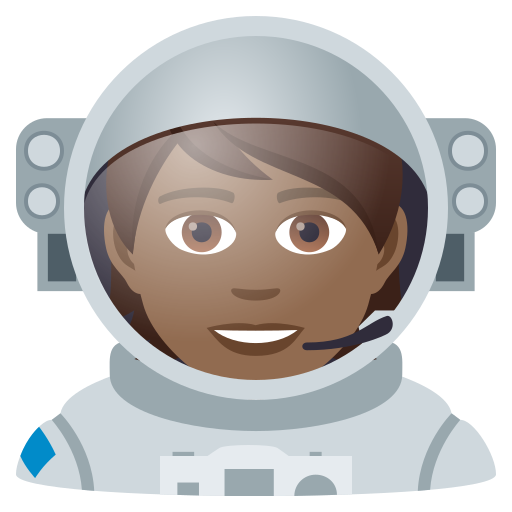 Astronaut: Medium-Dark Skin Tone, the design in this release