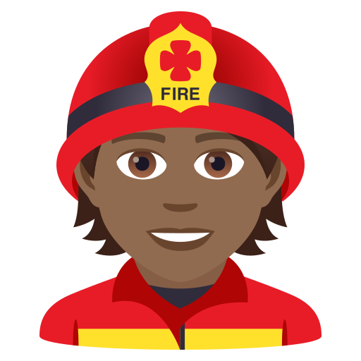 Firefighter: Medium-Dark Skin Tone, the design in this release