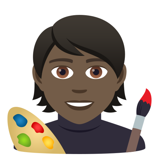 Artist: Dark Skin Tone, the design in this release