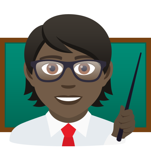 Teacher: Dark Skin Tone, the design in this release