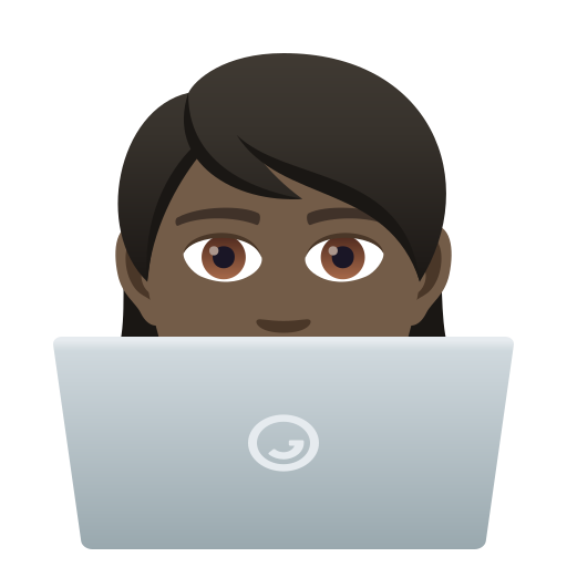Technologist: Dark Skin Tone, the design in this release