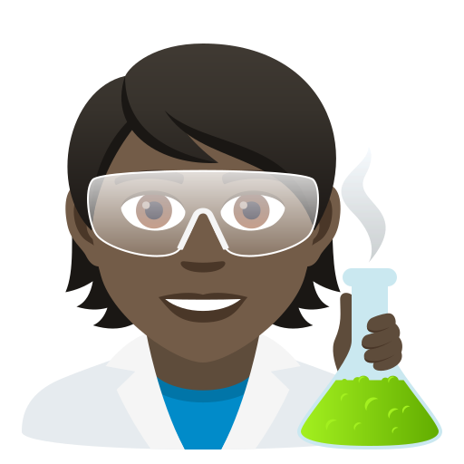 Scientist: Dark Skin Tone, the design in this release