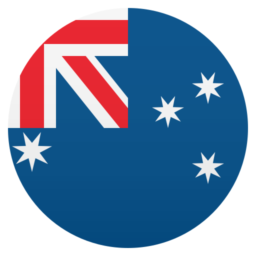 Flag: Australia as drawn by JoyPixels in 6.0