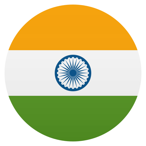 Bandiera: India as drawn by JoyPixels in 6.0
