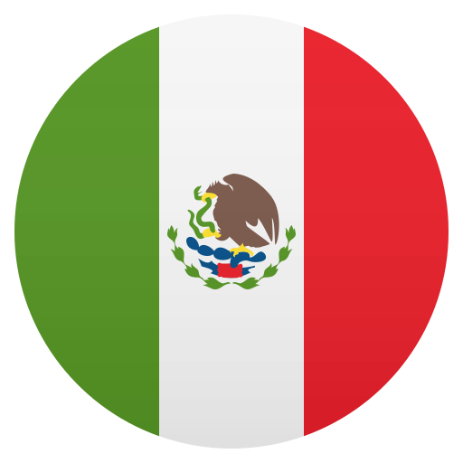 Flag: Mexico as drawn by JoyPixels in 6.0