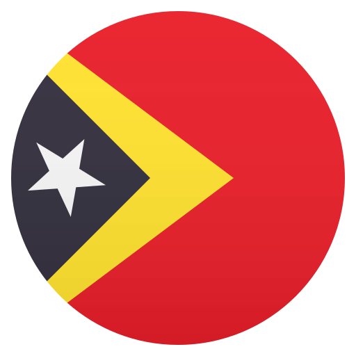 Flag: Timor-Leste as drawn by JoyPixels in 6.0