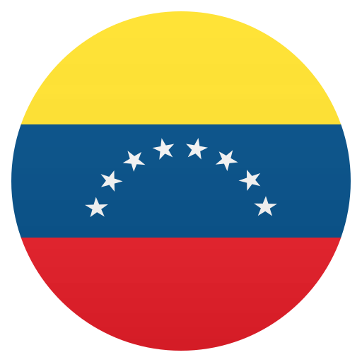 Flag: Venezuela as drawn by JoyPixels in 6.0