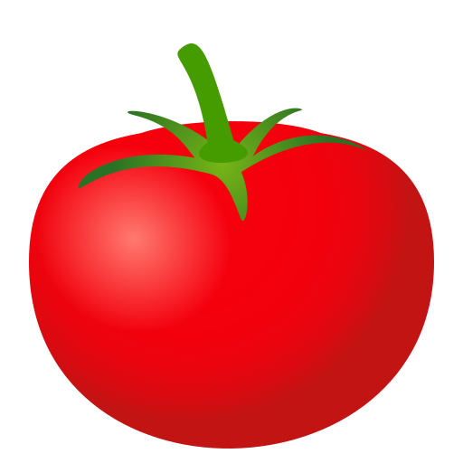 Tomato as drawn by JoyPixels in 6.0