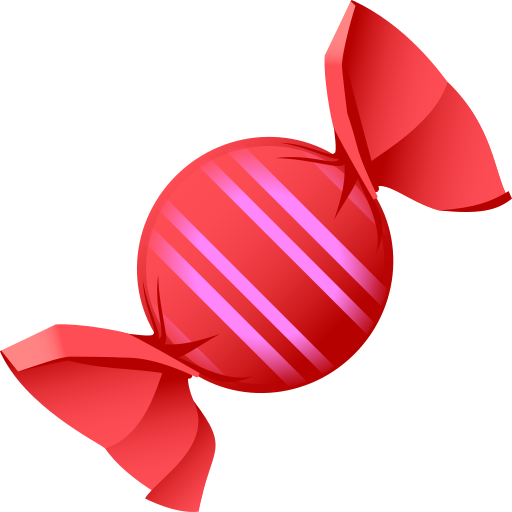 Candy as drawn by JoyPixels in 6.0