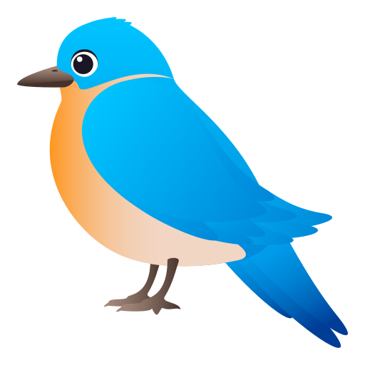 Bird as drawn by JoyPixels in 6.0