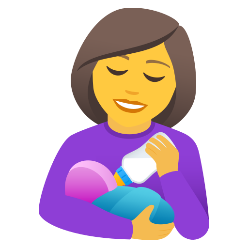 Woman Feeding Baby, the design in this release