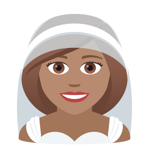 Woman with Veil: Medium Skin Tone, the design in this release