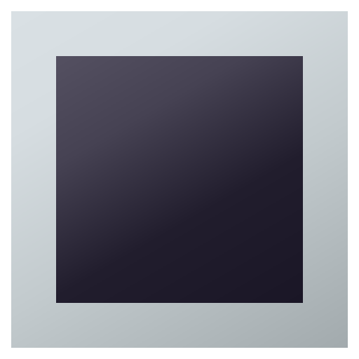 White Square Button as drawn by JoyPixels in 6.0