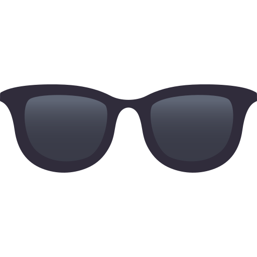 Sunglasses as drawn by JoyPixels in 6.0