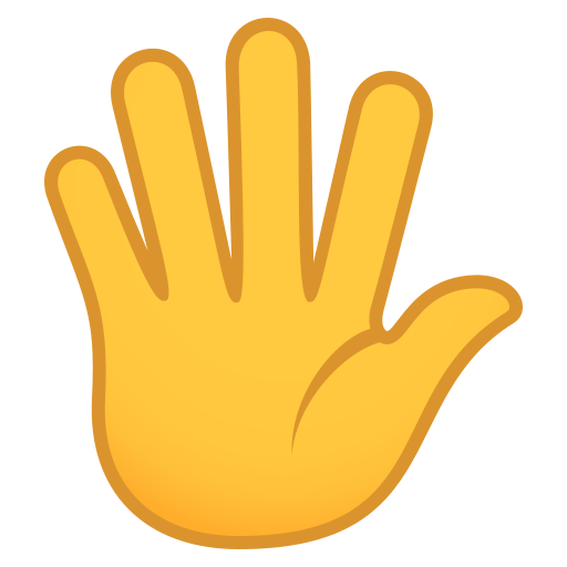 Hand with Fingers Splayed, the design in this release