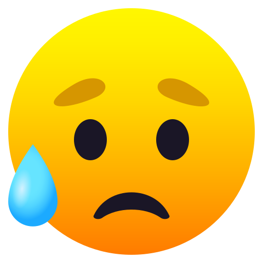 Sad but Relieved Face, the design in this release