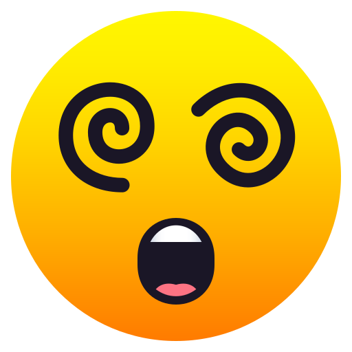 Face with Crossed-Out Eyes as drawn by JoyPixels in 6.0