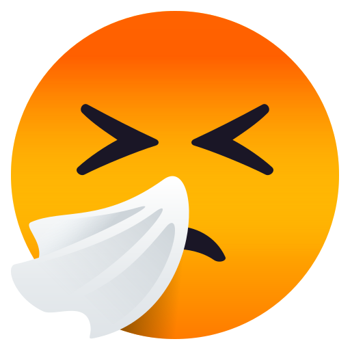 Sneezing Face, the design in this release