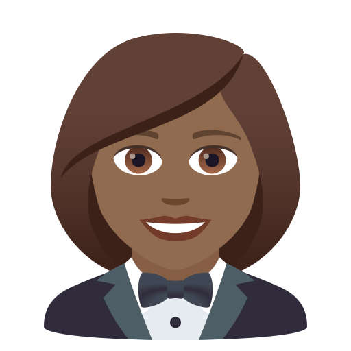 Woman in Tuxedo: Medium-Dark Skin Tone, the design in this release