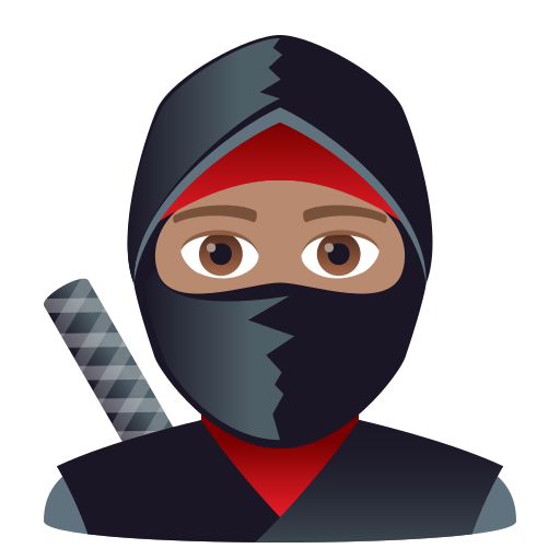 Ninja: Medium Skin Tone, the design in this release
