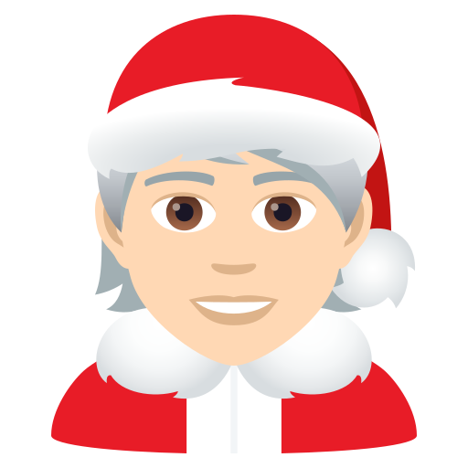 Mx Claus: Light Skin Tone, the design in this release