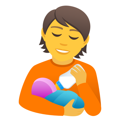 Person Feeding Baby, the design in this release