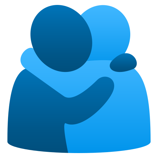 People Hugging, the design in this release