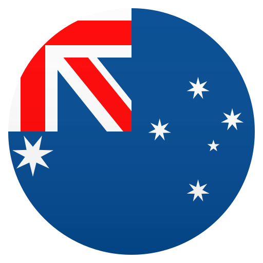 Flag: Australia as drawn by JoyPixels in 6.5