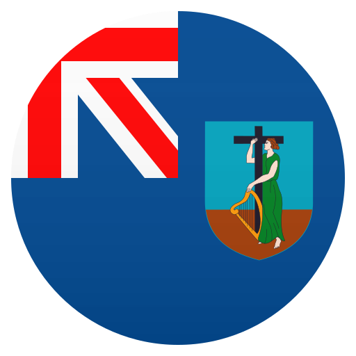 Flag: Montserrat as drawn by JoyPixels in 6.5