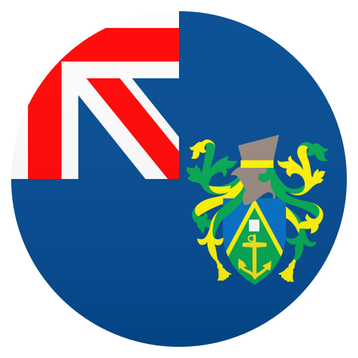 Flag: Pitcairn Islands as drawn by JoyPixels in 6.5