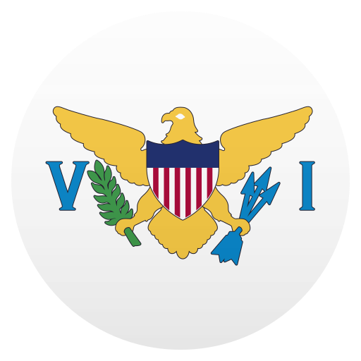 Flag: U.S. Virgin Islands as drawn by JoyPixels in 6.5